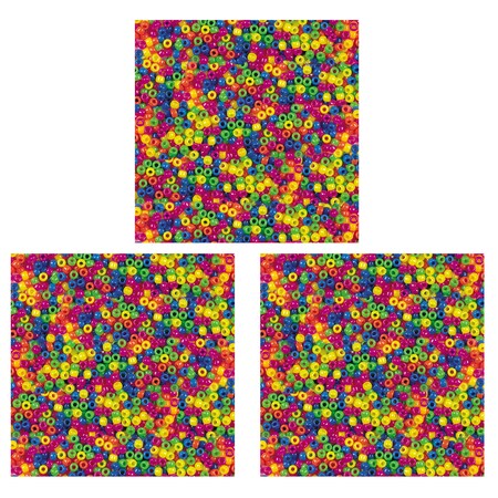 Creativity Street Pony Beads, Neon, 6 mm x 9 mm, PK3000 PAC3553